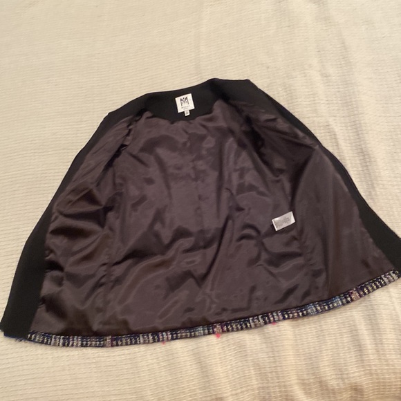 Milly Minis Designer Coat Size 6 Wool with Satin Lining - Picture 6 of 12